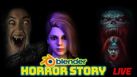Creating HORROR Film in BLENDER | 3D Animation Workflow 2025