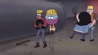 Regular Show - The Park Gang Try To Get Benson Signature