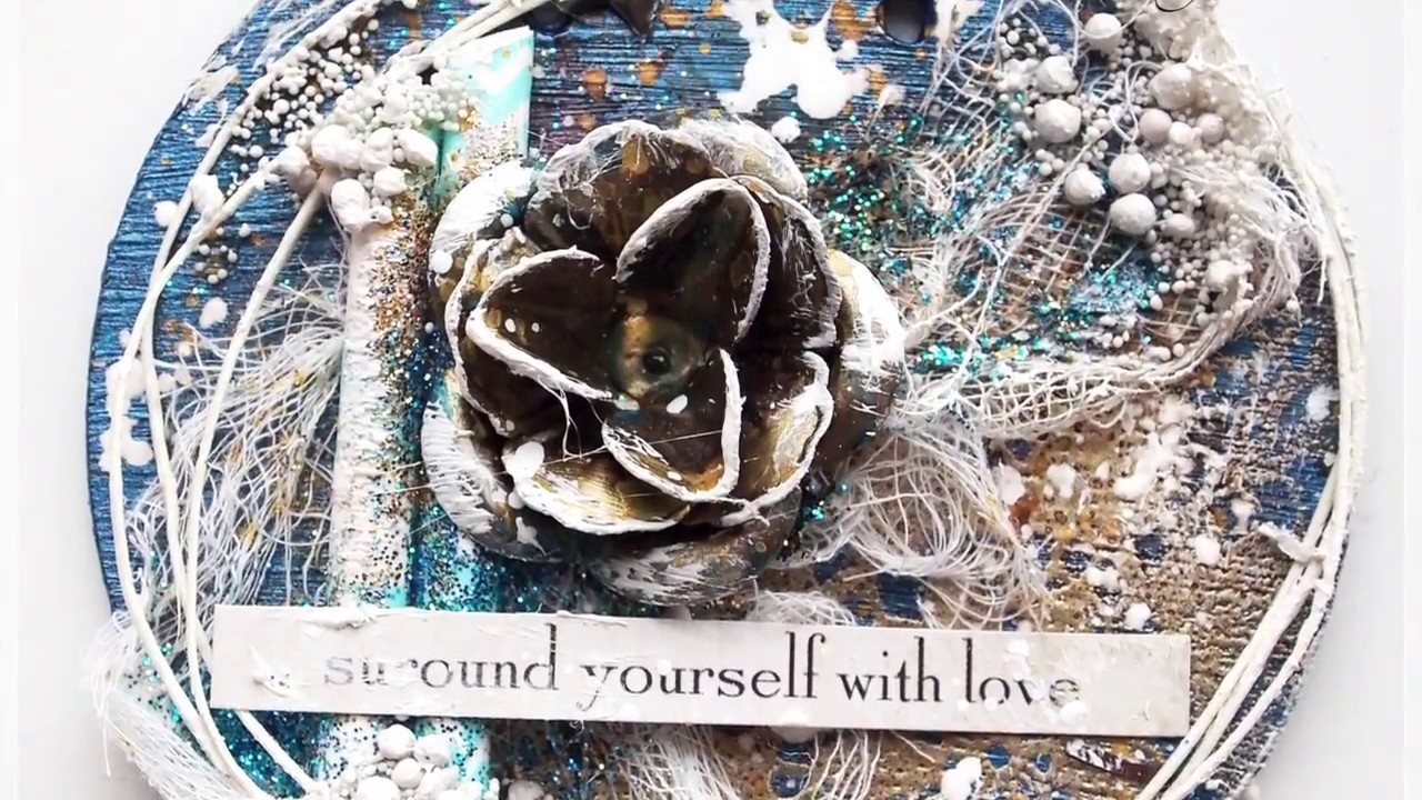 Tiny Treasures - mixed media project for Finnabair Creative Team (by ...