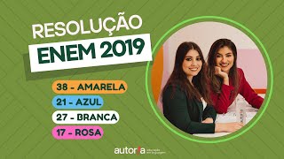 Enem 2019 - Autoria Linguagem - Questão 38 Linguagens, Prova Amarela