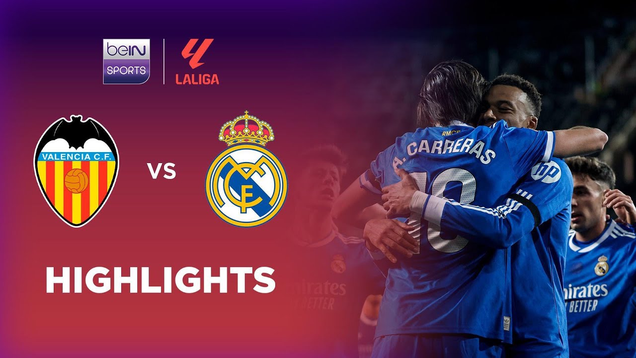 Valencia 0-2 Real Madrid | LaLiga 25/26 Match Highlights