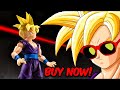 Dragon ball sh figuarts super saiyan son gohan  the fighter who surpassed goku review