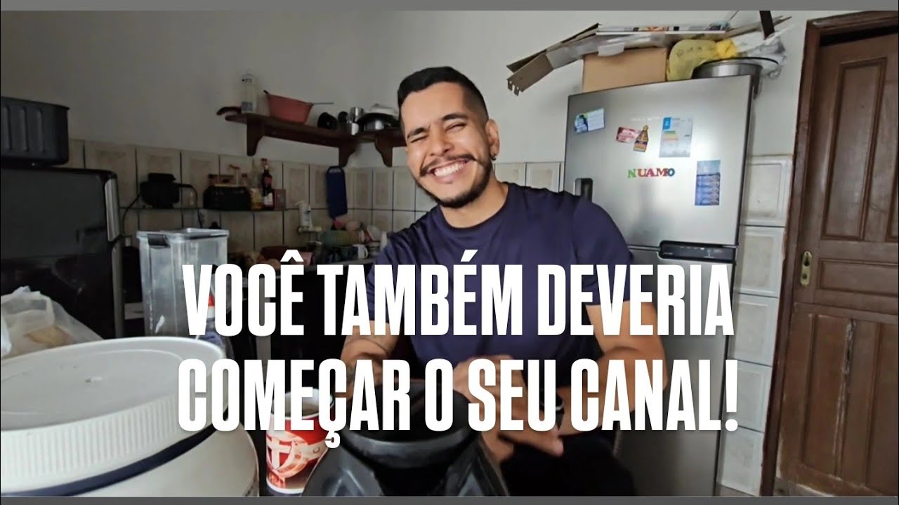 Vlog: Resolvi começar um canal e você também deveria. Entenda o motivo.