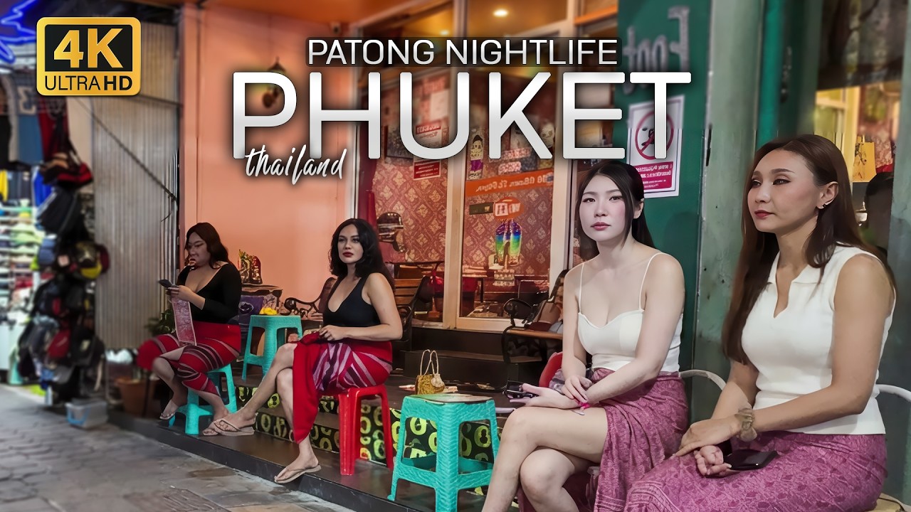 🇹🇭 4K HDR | Патонг, Пхукет, Таиланд | Ночная жизнь | Пешеходная экскурсия