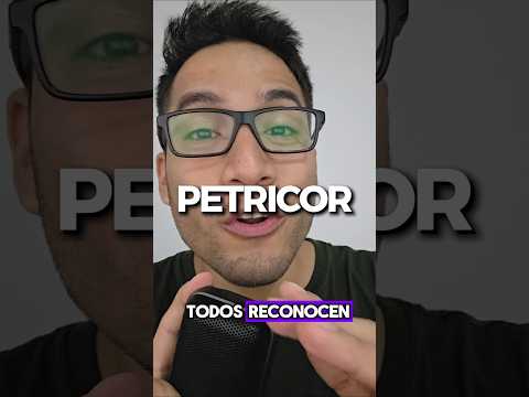 PETRICOR ✨️ #petricor #lluvia #ciencia #stem