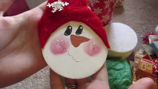12 Days of Christmas Swap Unboxing From Tiffney- Part 1/3