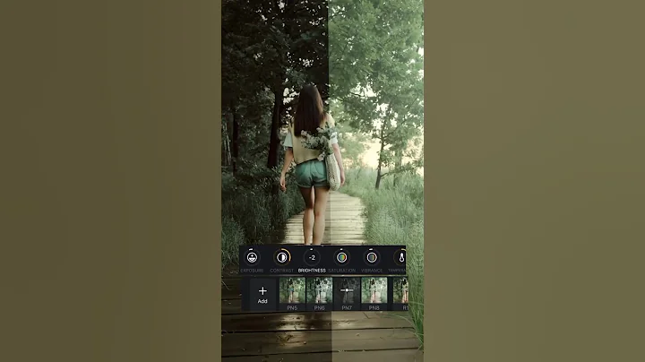 moody colour grading vn tutorial/colour grading tutorial #vn #vnvideoeditor #vneditor #edit #trend