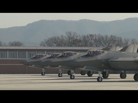 <strong>한미공군</strong> 연합훈련 이틀만에 F-35A 등 5세대 전투기 동원한 서해 상공 연합훈련 실시