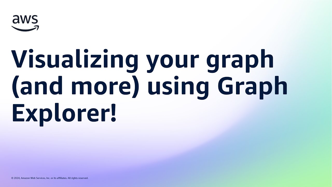 Visualizing your graph (and more) using Graph Explorer! | Amazon Web Services