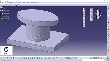 1. Body Tutorial | CATIA | Part Modeling | Stuffing Box Assembly Parts | CS CAD Technologies