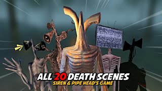 All 20 Death Scenes - Siren Head & Pipe Head's Game screenshot 3