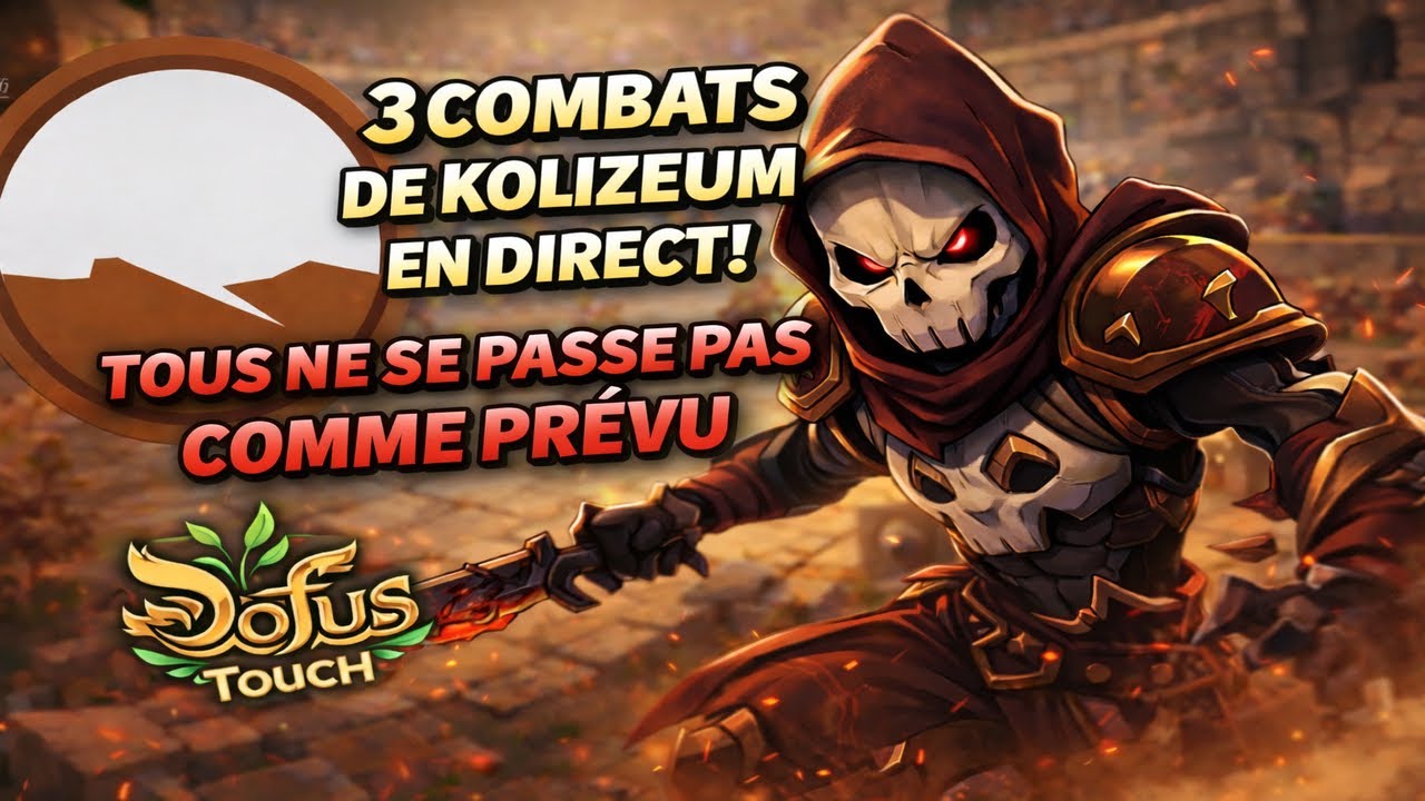 SRAM OPTI MAIS TOUS NE SE PASSE PAS COMME PRÉVU DOFUS TOUCH