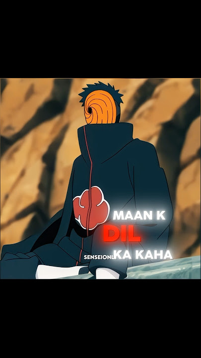 Obito sad edit | naruto hindi dub