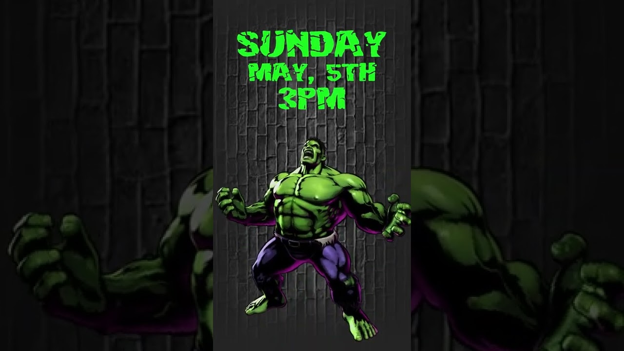 The Hulk Video Invitation