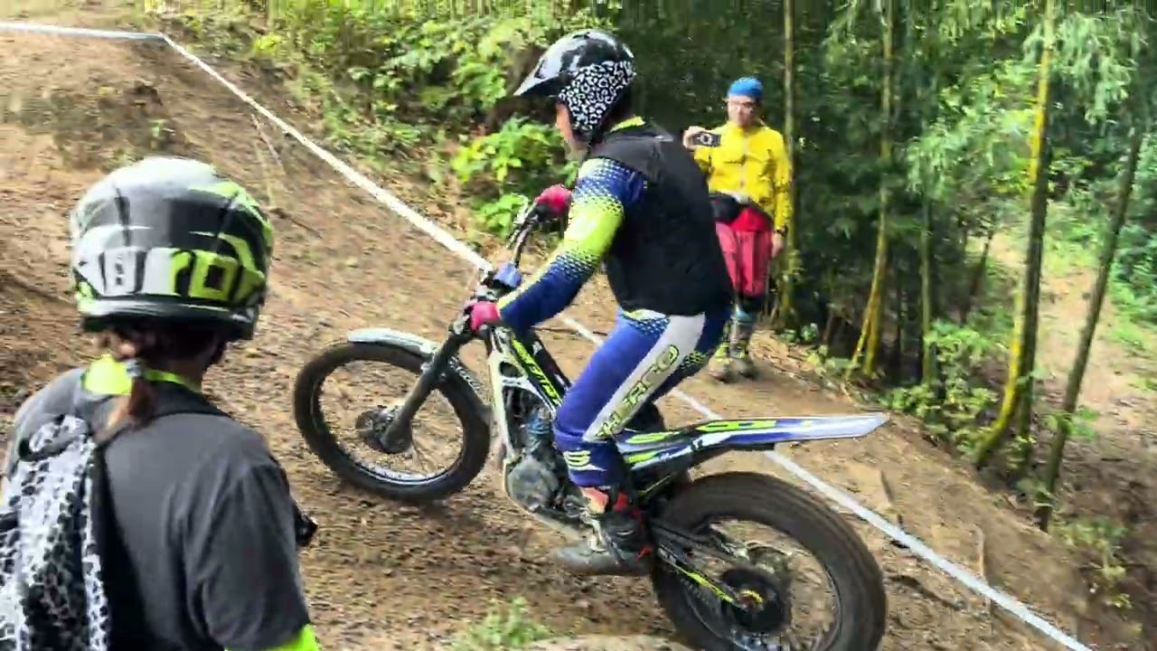 近畿トライアル選手権2025第８戦永野長男「1点差で表彰台逃す…小6ライダーの熱戦！」