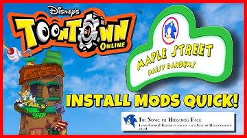 How To Download ToonTown Rewritten Mods and Content Pack Folders! ✅
