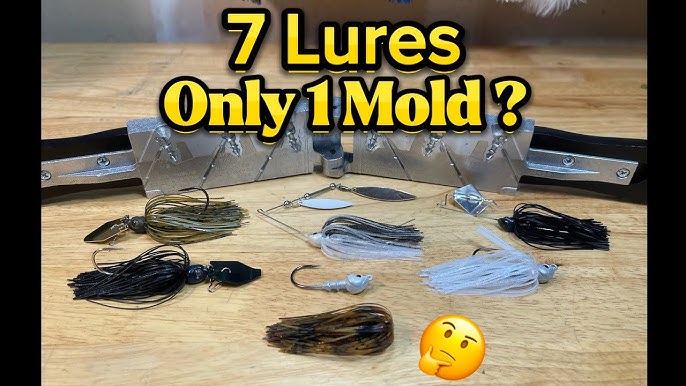 Best Jig Mold? Making jigs with the Do-It Molds Poison Tail Jig Mold 