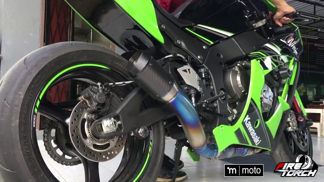 Nẹt pô test tiếng và cái kết | Firetorch Exhaust | KitZ900 | PKL | MotorVlog