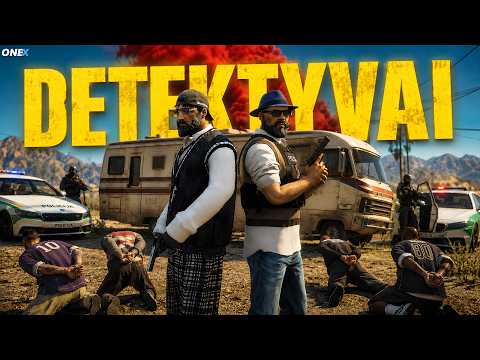 VIRIAU AMFĄ BŪDAMAS PAREIGŪNU? GTA ROLEPLAY LIETUVIŠKAI (OneX.lt)