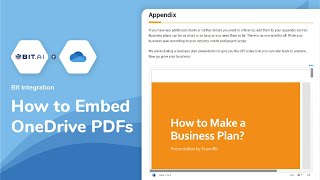 How to Embed OneDrive PDF on Documents | Bit Docs - Bit.ai
