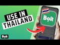How To Use Bolt Ride App In Thailand - Step By Step