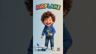 🚗 Learn Vehicle Names with Cute 3D Character | Educational Video for Kids #kids #kidsvideo #learning