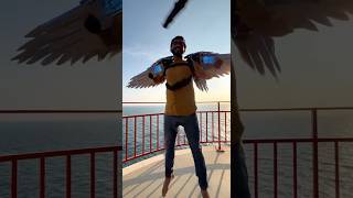 Lighthouse par ai wings 🪽 ha gay #lighhouse #lighthousekeeper #lighthousejob #ai #shortsfeed