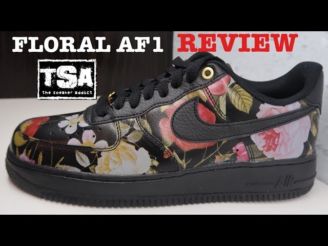 black floral af1