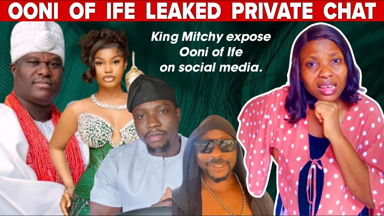 OONI OF IFE PRIVATE CHAT LEAKED BY KING MITCHY ON SOCIAL MEDIA. Verydarkman & Isaac Fayose video