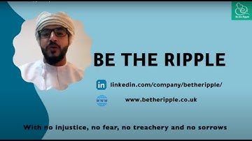 #BeTheRipple - Join Us