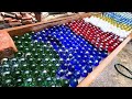 Marble Run with the Sound of Bamboo ☆ Handmade Wooden Slope &amp; Relaxing Water Course
