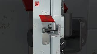 Auto Locking Door Latch For Doors