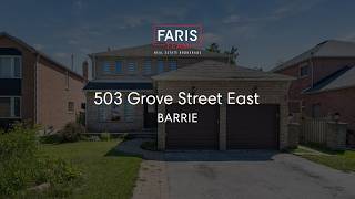 503 Grove Street East, Barrie | Home for Sale | Faris Team