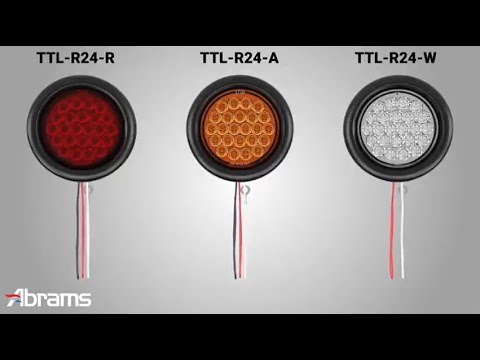 Abrams LED Tail Light for Truck, Tractors, RV’s, and more. - YouTube