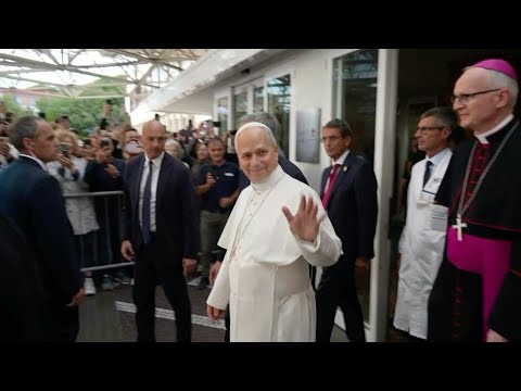 IMAGES I Le pape Léon XIV a quitté l'hôpital