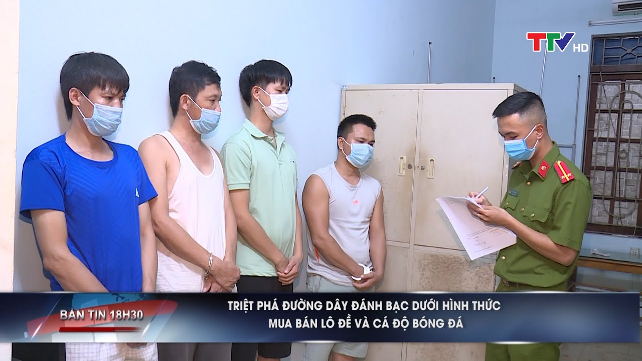 Triệt phá đường dây đánh bạc dưới hình thức mua bán lô... - youtube