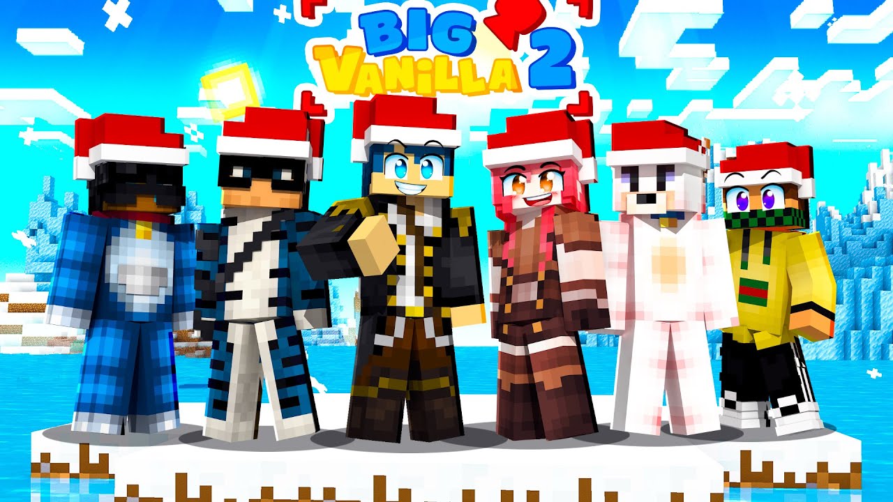 È ARRIVATO IL NATALE NELLA BIG VANILLA 2! - MINECRAFT Ep.18