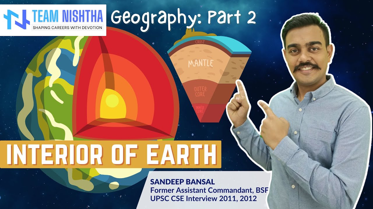 Geography (Interior of Earth) Important for UPSC CDS, NDA, CAPF and ...