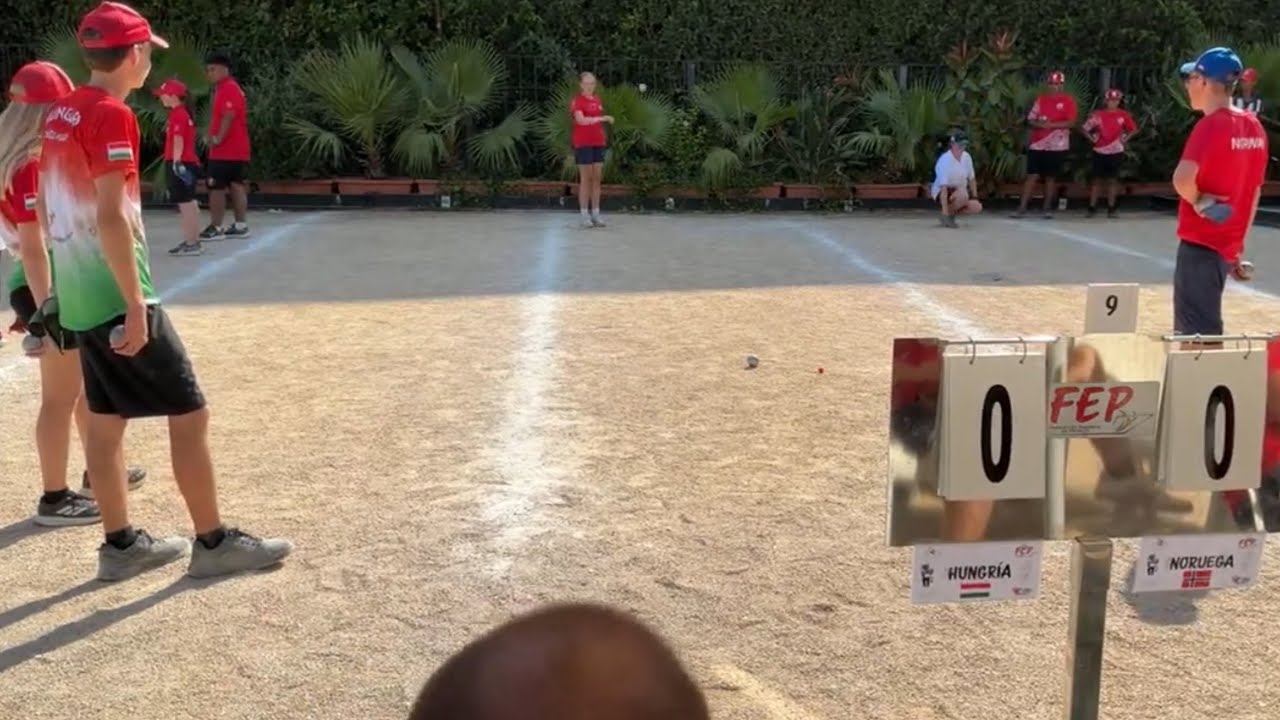Miniature : Norway vs Hungary Junior World Pètanque Championships 2026