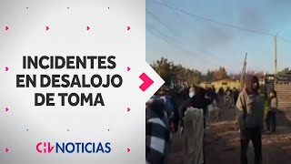 DESALOJAN TOMA "17 DE MAYO" en Cerro Navia: Reportan incidentes con bombas lacrimógenas