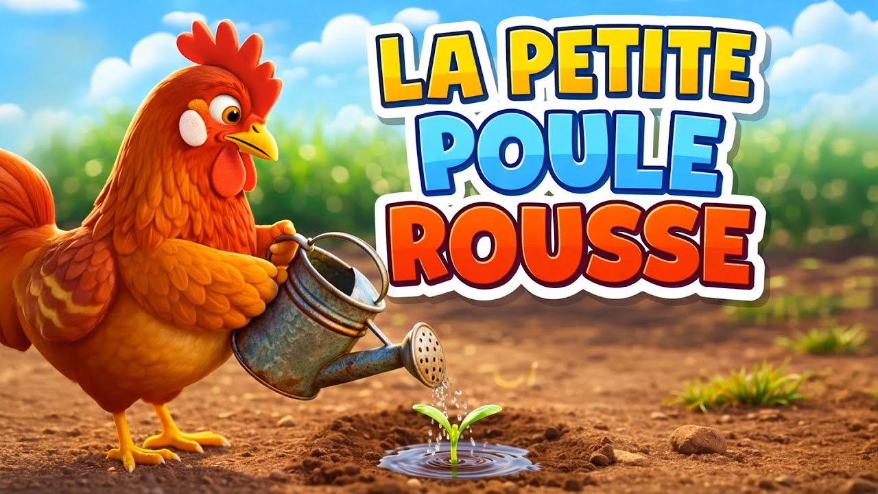 La Petite Poule Rousse – Histoire pour enfants | Louiz kids