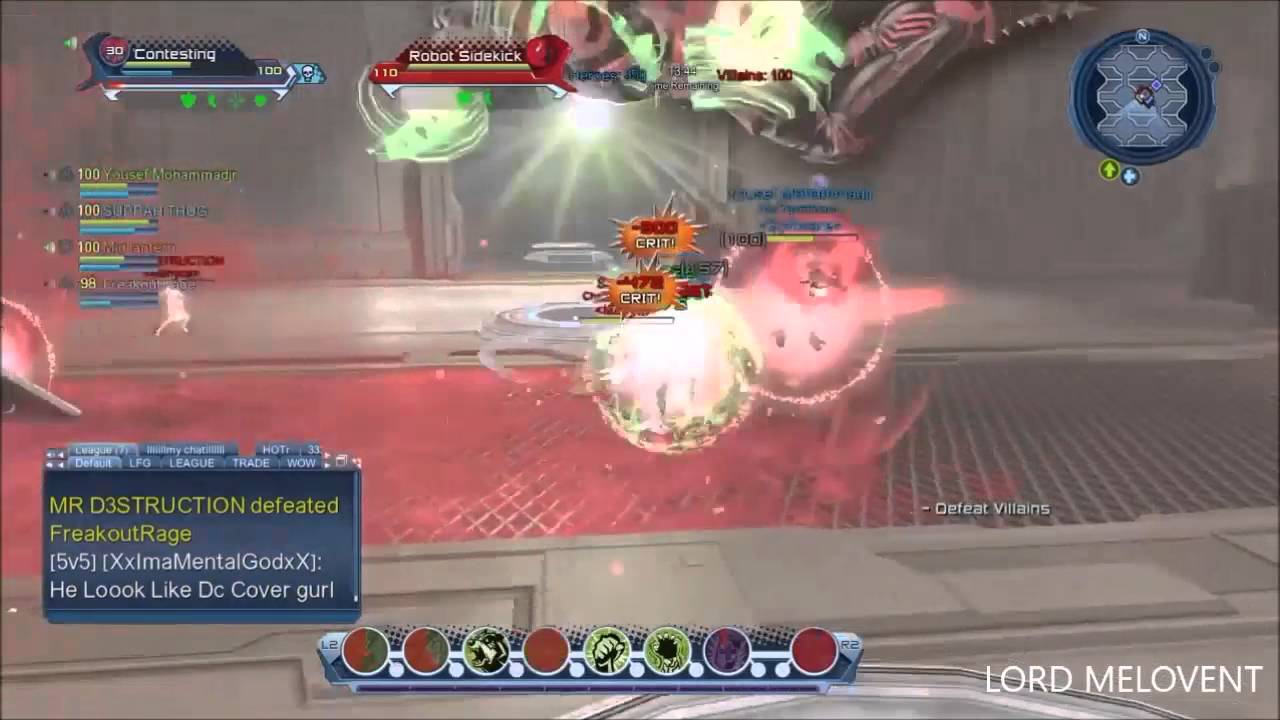 DC Universe Online Software vs Menyce check out Contesting DCUO Channel Shout out