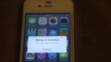 After update to ios7, my sprint iphone 4s no longer unlocked using GPP sim. Waiting for Activation