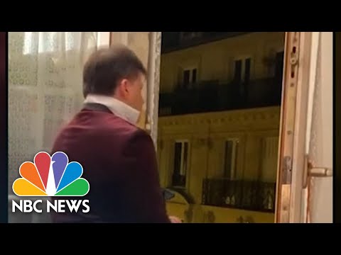 French Tenor Celebrates U S Presidential Election With National Anthem NBC News NOW 