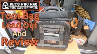 VETO PRO PAC® LC Contractor Closed Tool Bag, Denier Nylon