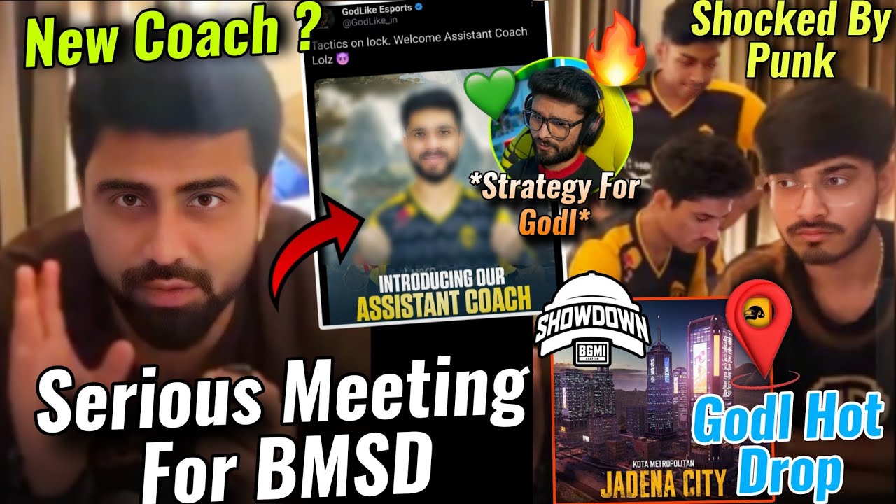 Godl New Coach 🔥 • Godl Players Serious Meeting For BMSD 😳 Lolzz Reveal • Hector Shocked By PunK🏆