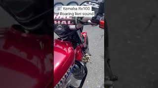 Yamaha Rx100 Classic silencer sound like roaring lion 🦁