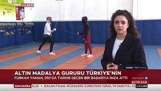 Türkiye'nin eskrimdeki tarihi başarısı: Furkan Yaman