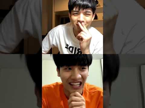 09042020 Tay Tawan (เตตะวัน) joined Joss IG live with Q&A