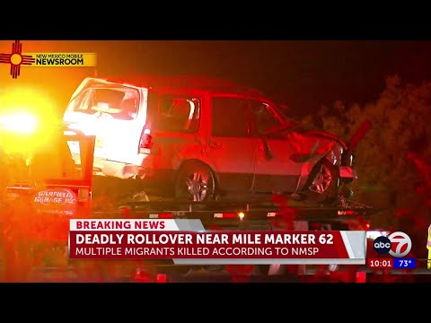 Multiple migrants killed in rollover crash along I-25